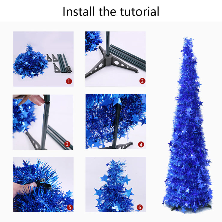 Christmas Tree With Stand Gorgeous Collapsible