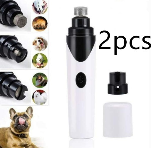 Pet Dog Cat Electric Nail Cleaning Clippers