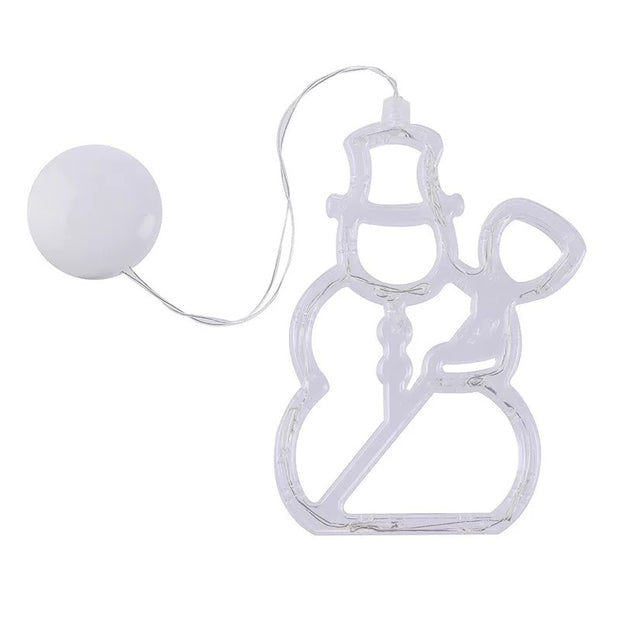 Christmas LED Suction Cup Santa Claus Lights