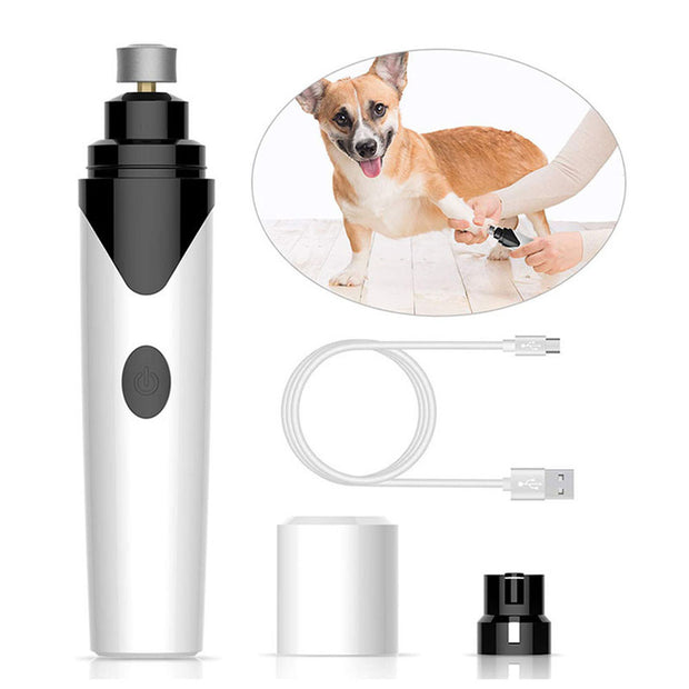 Pet Dog Cat Electric Nail Cleaning Clippers