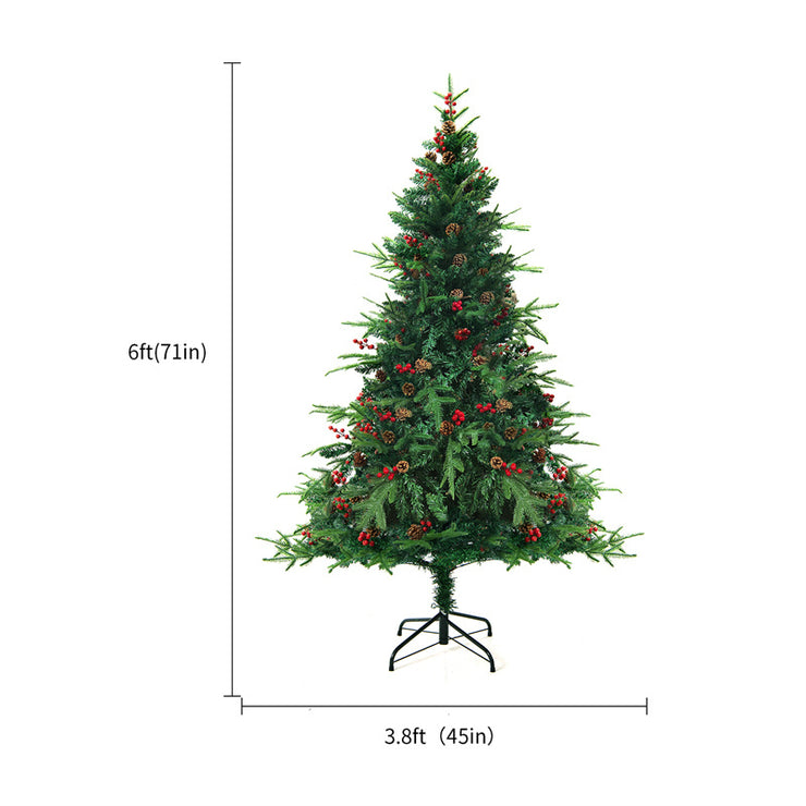 Portable Christmas Tree with Lights