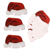 Red Christmas Hat Wine Champagne Tipple Cups