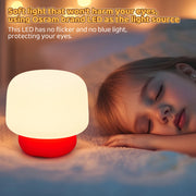 Silicone Pat Light Night Light Panda Pat Night Light Bedroom Bedside Lamp Plug-in Dual-purpose Soft Light Eye Protection Atmosphere Lamp