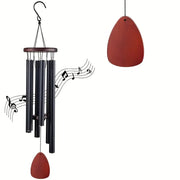 Explosive Six Tube Retro Aluminum Tube Wind Chime Metal Home Decoration Creative Gift Pendant Three-color Wall Decoration Pendant Wholesale