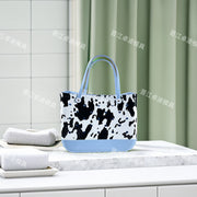 [Factory Direct Sales] Cross-border Hot Selling EVA Beach Bag New Printed Hole Bag Outdoor Portable Portable Collection