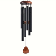 Explosive Six Tube Retro Aluminum Tube Wind Chime Metal Home Decoration Creative Gift Pendant Three-color Wall Decoration Pendant Wholesale