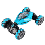 Cross-border New Gesture Induction Twist Light Music Stunt Climbing Car Horizontal Drift RC Remote Control Car Toy