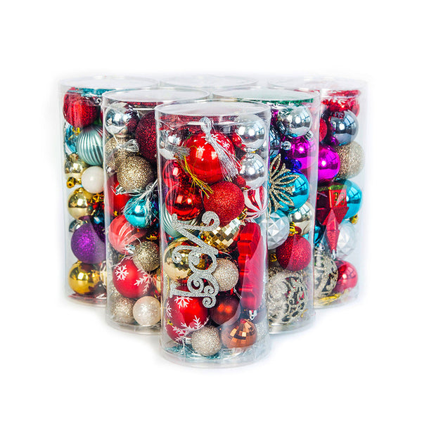 Christmas Decorations Christmas Ball Special-shaped Ball Multi-bag Gift Bag Christmas Tree Accessories Small Pendant Hanging Pieces Colorful